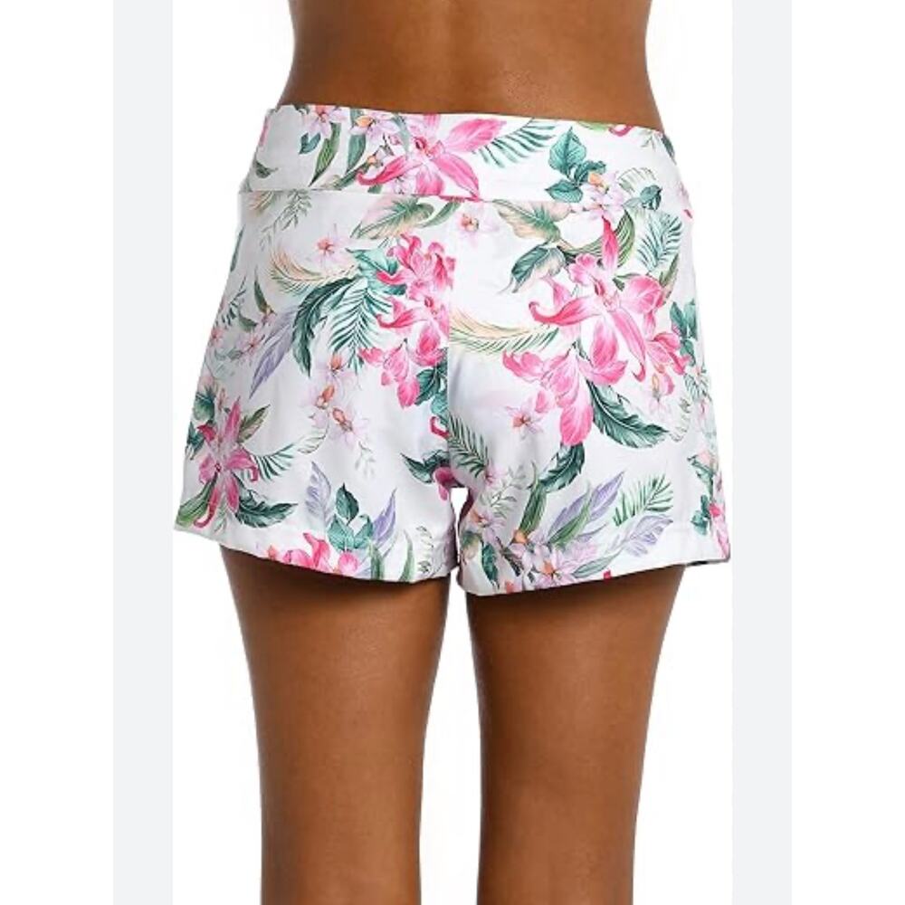 La Blanca All Aboard 3" Floral Board Shorts Swim Shorts Women's XL Tropical
